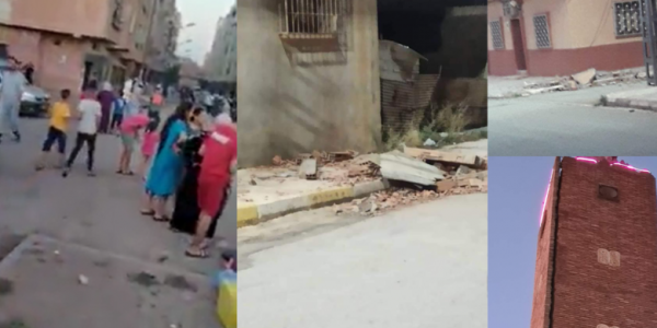 الزلزال ضرب وهران – فيديو