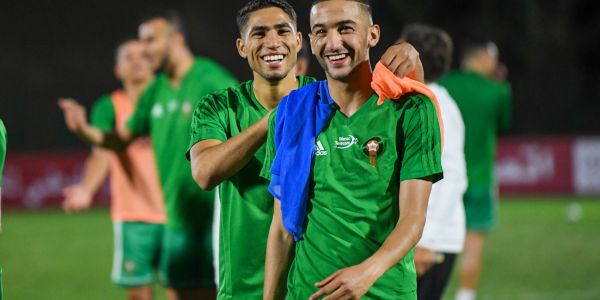 المنتخب المغربي غادي يسالي التداريب بمركز محمد السادس قبل ماتش البرازيل وحكيمي رجع يتدرب