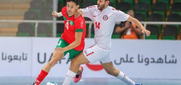 المنتخب المغربي للفوتسال يتأهل إلى ربع نهائي بطولة كأس العرب