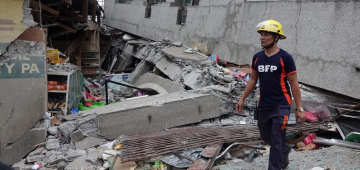 على عمق 122 كم .زلزال بقوة 6.6 درجات ضرب جنوب الفلبين